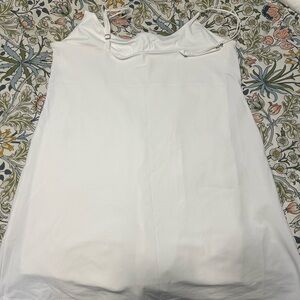 White Sleeveless Dress